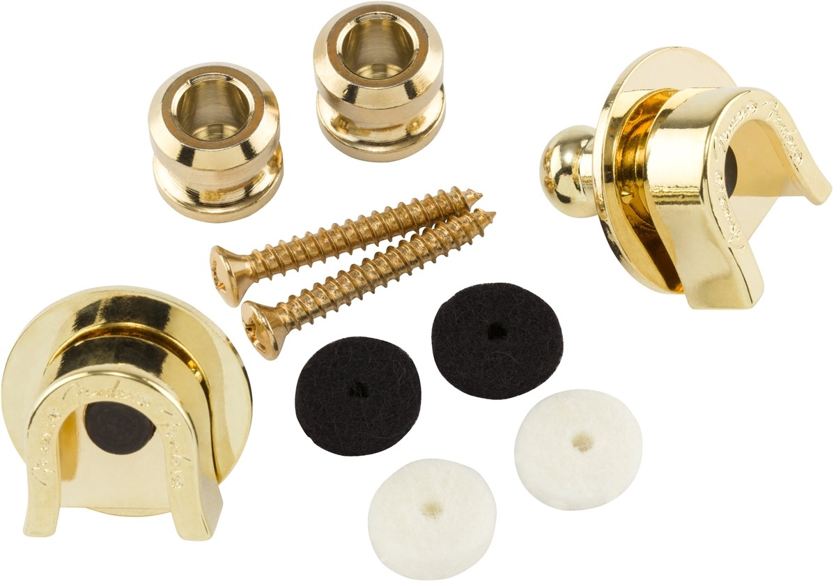 Fender Security Strap Locks - Gold
