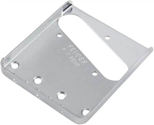 Fender American Vintage 3-Saddle Telecaster Bridge Plate, Chrome