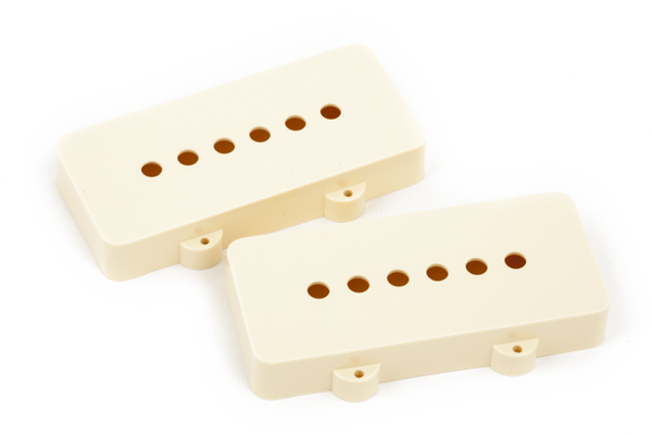 Fender Pickup Covers for Jazzmaster - Aged White (Set of 2)