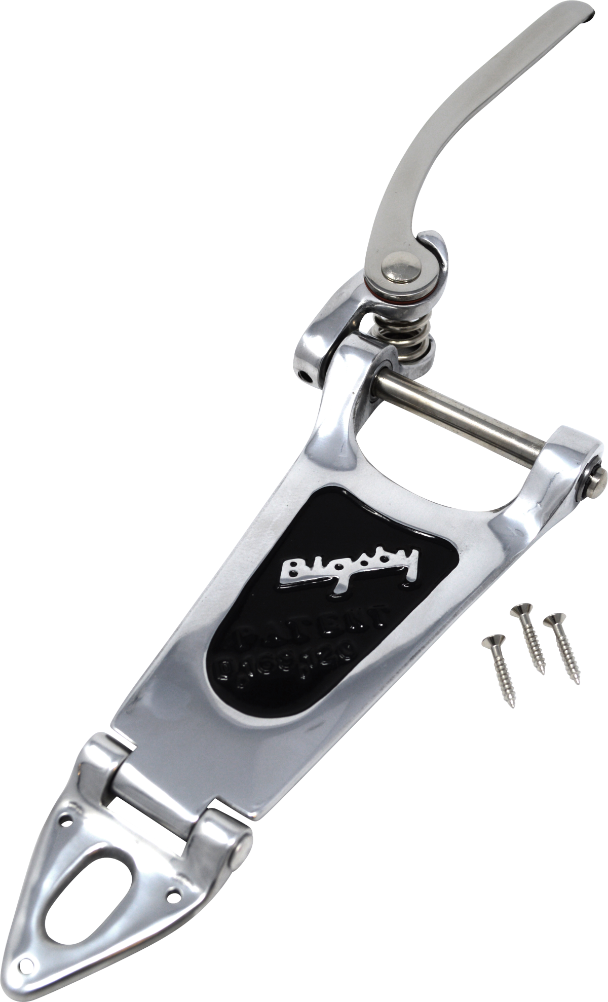 Bigsby B6 Vibrato Tailpiece Left-Hand, Polished Aluminium