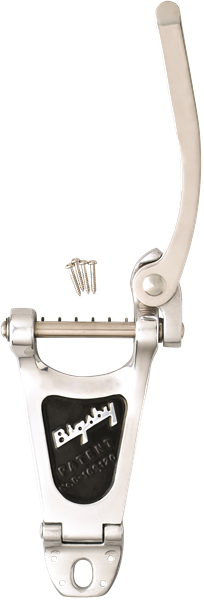 Bigsby B3 Vibrato Tailpiece Kit, Polished Aluminium