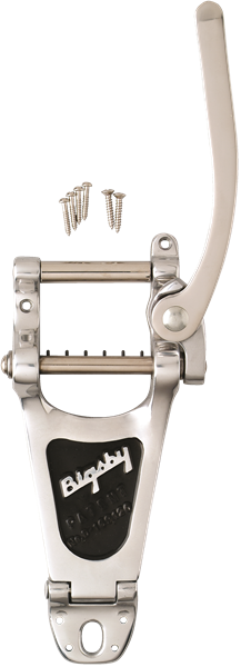 Bigsby B7 Vibrato Tailpiece Kit, Polished Aluminium