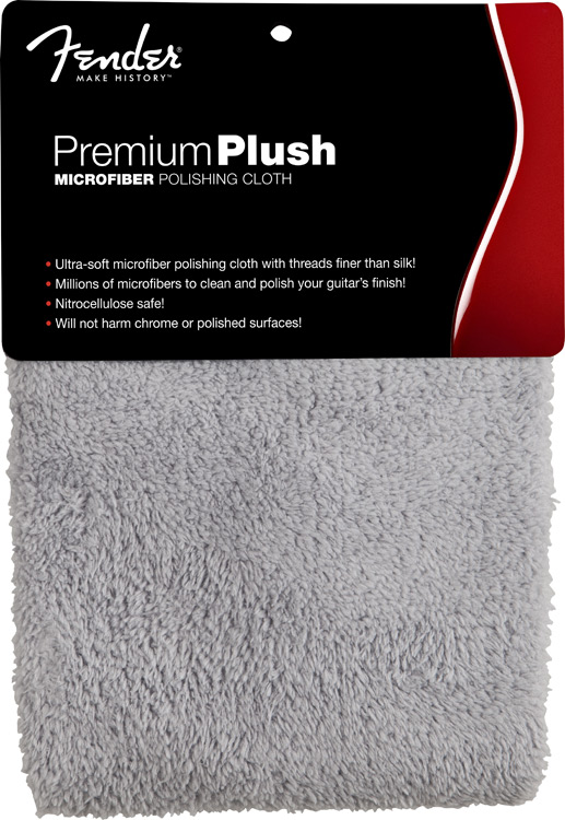 Fender Premium Plush Microfiber Polishing Cloth - Guitar Care