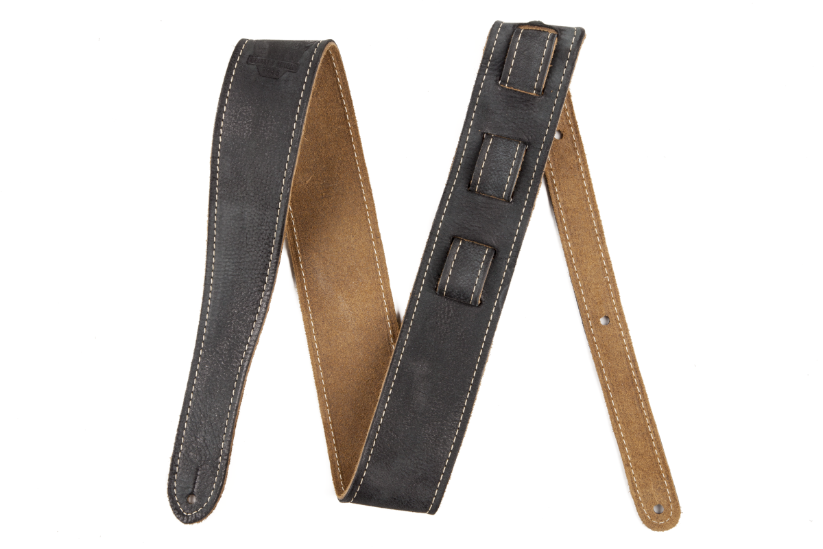Fender Road Worn Strap, Black, 2"