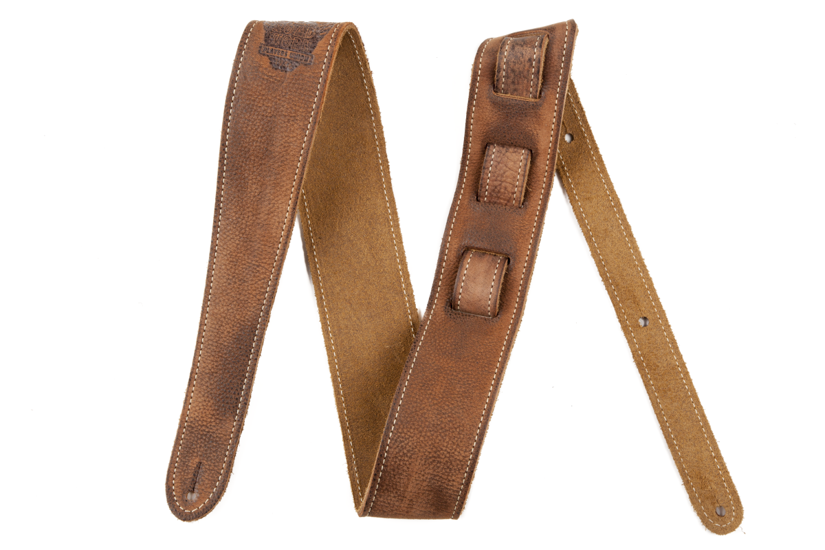 Fender Road Worn Strap, Brown, 2"