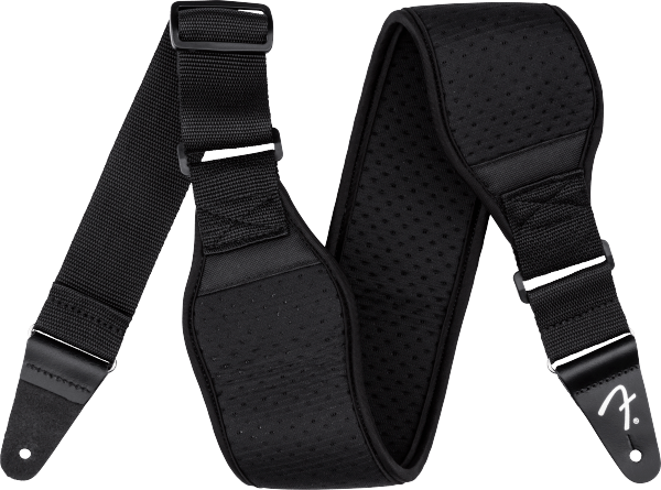 Fender Swell Neoprene Strap, Black, 3.5"