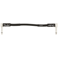Fender Professional Series Instrument Cables, Angle/Angle, 6", Black (Bowl of 20)