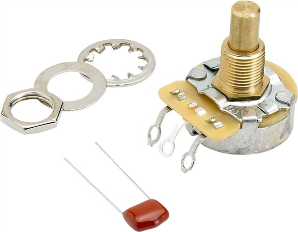 Fender 500K Solid Shaft Potentiometer (Vol. or Tone)