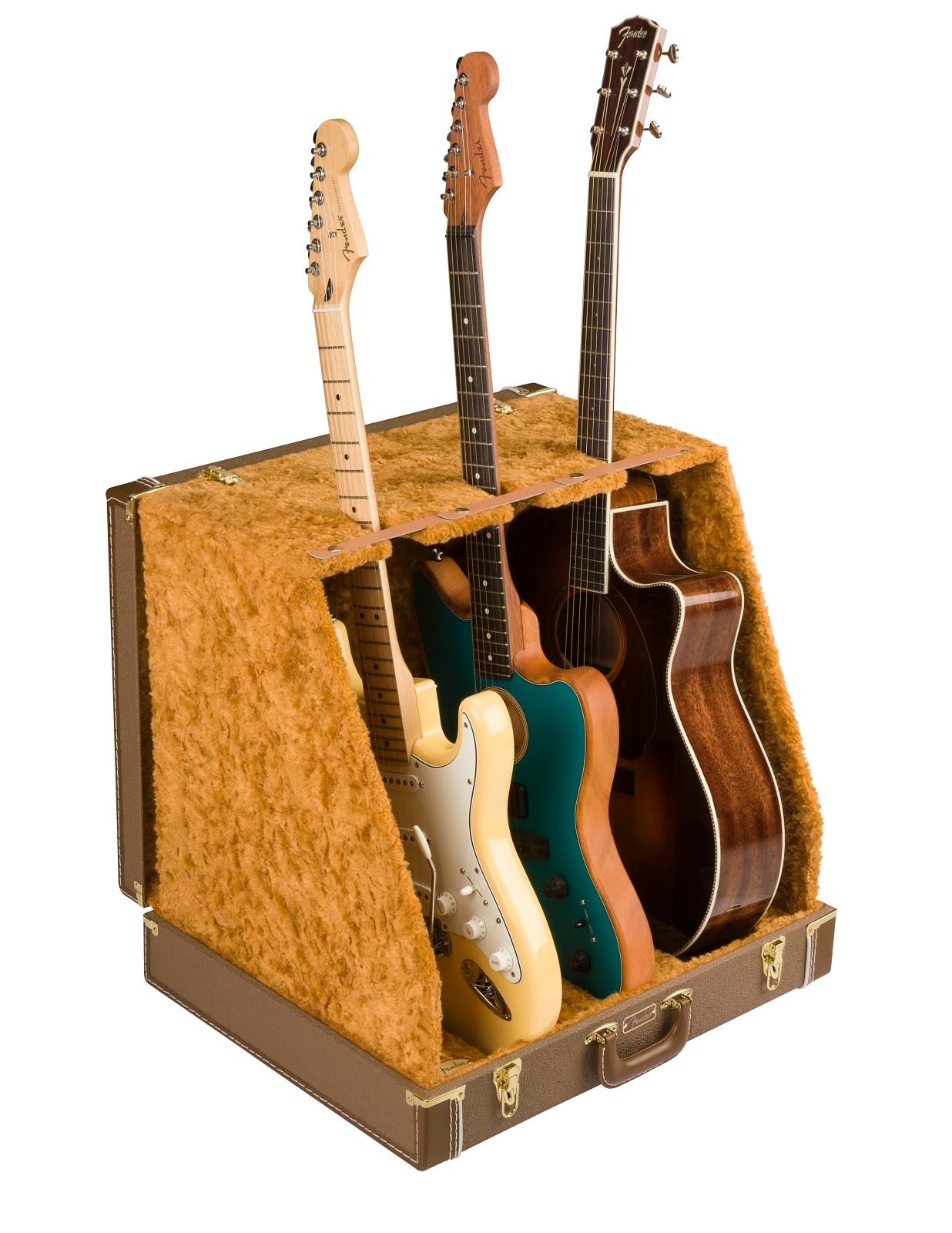 Fender Classic Series Case Stand - 3 Guitar, Tweed