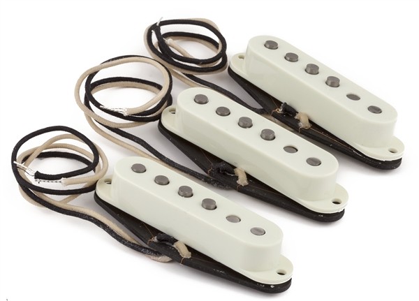 Fender Pure Vintage '59 Strat Pickup Set - Vintage White