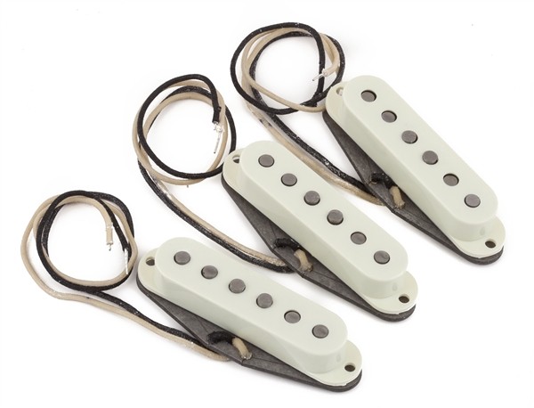 Fender Pure Vintage '65 Strat Pickup Set - Vintage White