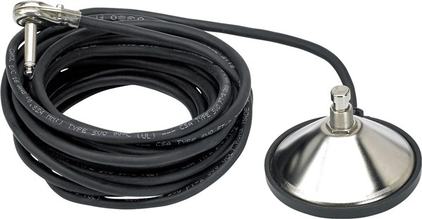 Fender 1-Button Vintage-Style Footswitch: with 1/4" Jack
