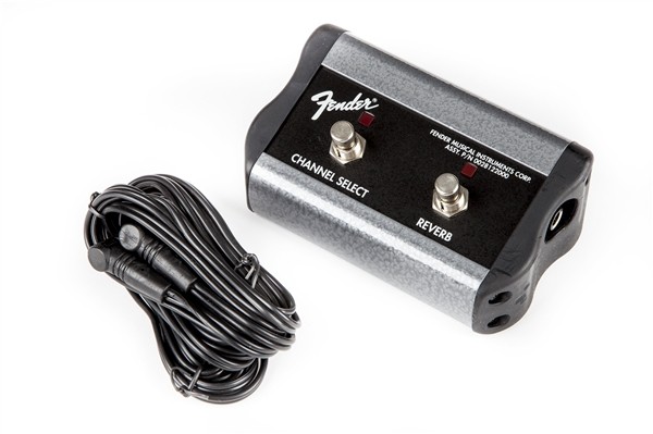 Fender 2-Button Footswitch: Channel / Reverb On/Off with 1/4" Jack