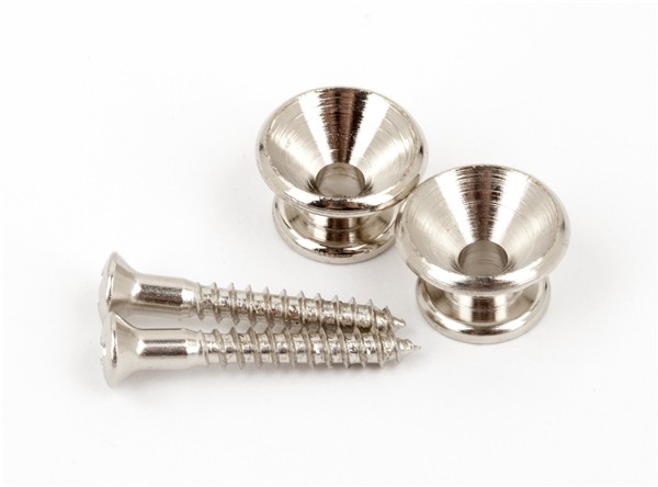 Fender Pure Vintage Strap Buttons, Nickel (2)