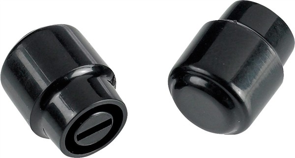 Fender Telecaster "Barrel" Switch Tips, Black (2)