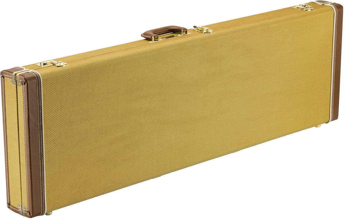 Fender Classic Series Wood Case - Precision Bass/Jazz Bass, Tweed