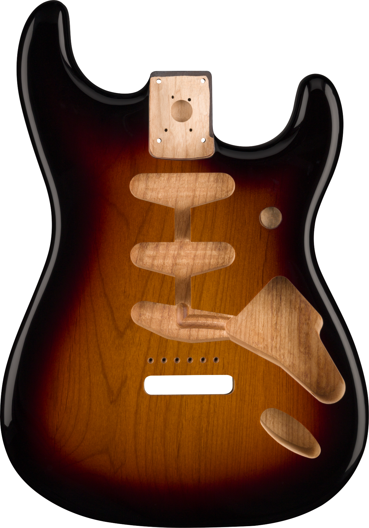 Fender Classic Series 60's Stratocaster SSS Alder Body Vintage Bridge Mount, 3-Color Sunburst