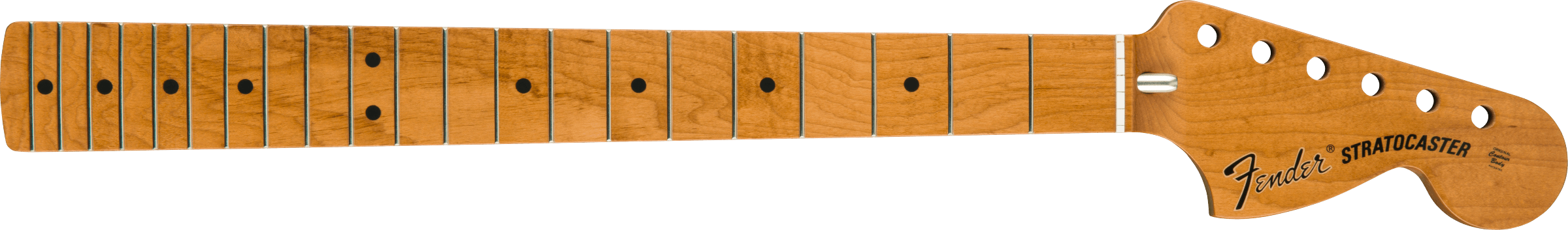 Fender Roasted Maple Vintera Mod '70's Stratocaster Neck, 21 Medium Jumbo Frets, 9.5", "C" Shape