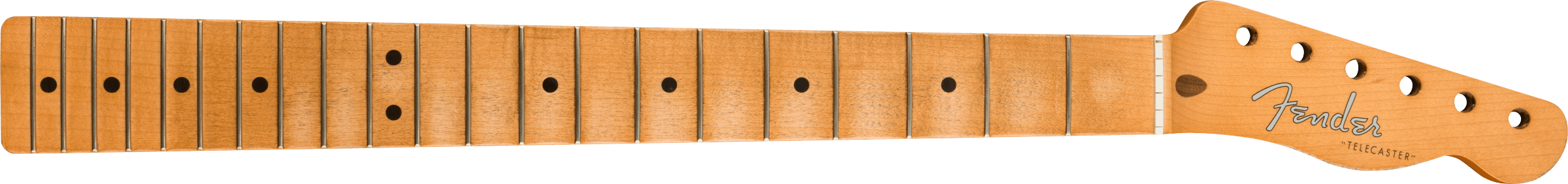Fender Road Worn '50's Telecaster Neck, 21 Vintage Tall Frets, Maple, "U" Shape