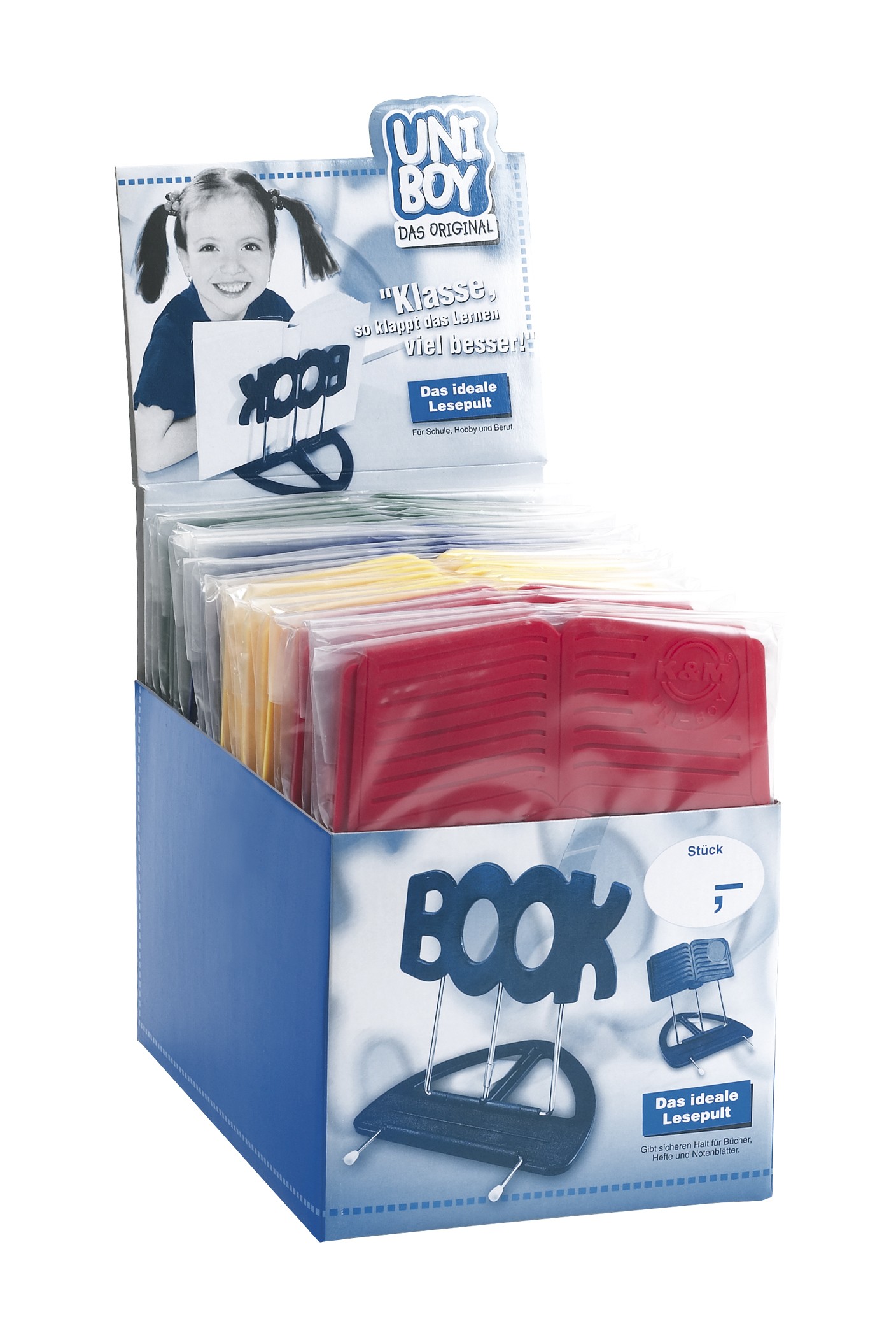 Konig & Meyer 12440 Uni-Boy "Classic" Stands - Mixed Display Pack of 22