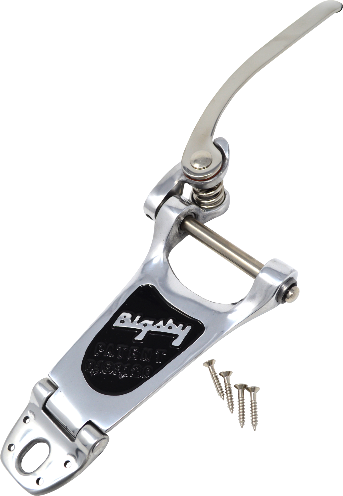 Bigsby B3 Vibrato Tailpiece, Left-Hand, Polished Aluminium