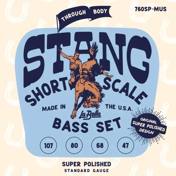 La Bella 760SP-MUS STANG – Super Polished