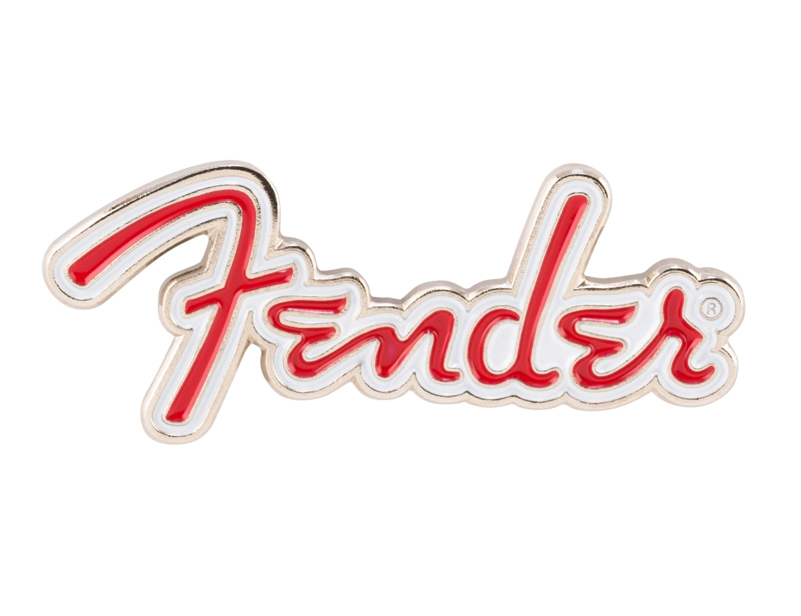 Fender™ Red Logo Enamel Pin