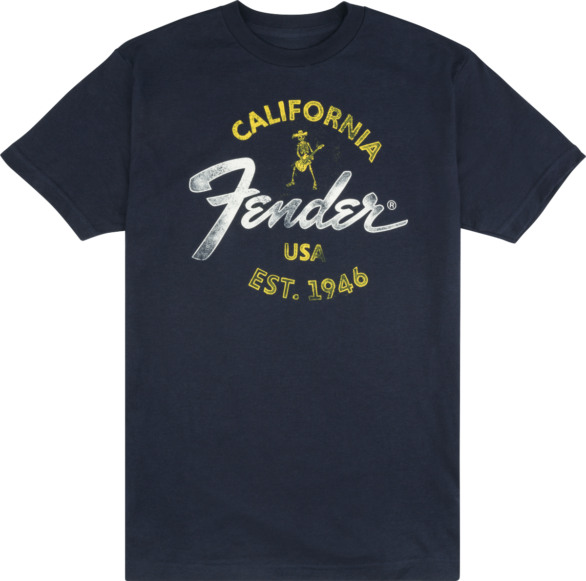 Fender Baja Blue T-Shirt, Blue - L