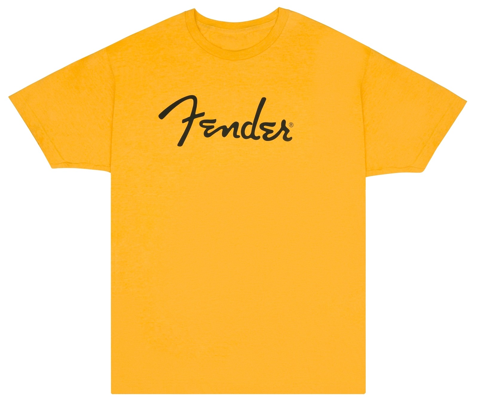 Fender Spaghetti Logo T-Shirt, Butterscotch Blonde - S