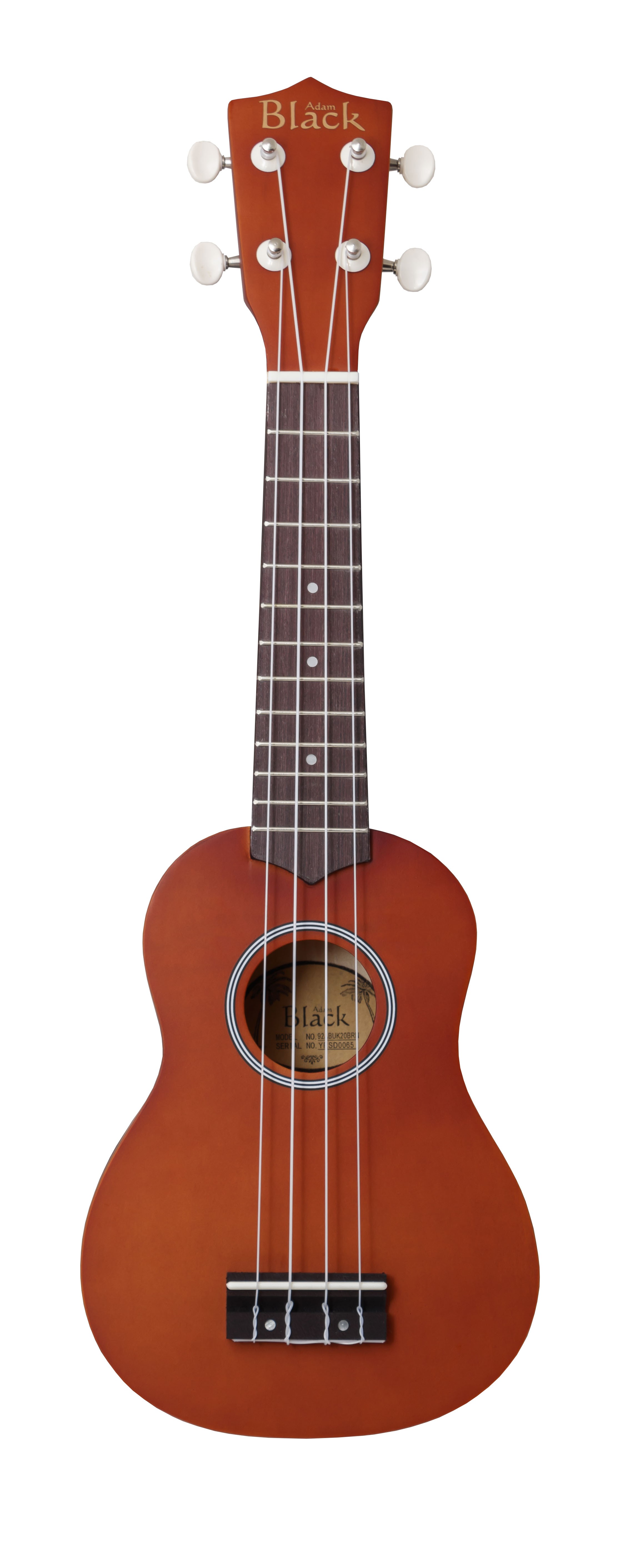 Adam Black ABUK20 Soprano Ukulele - Brown
