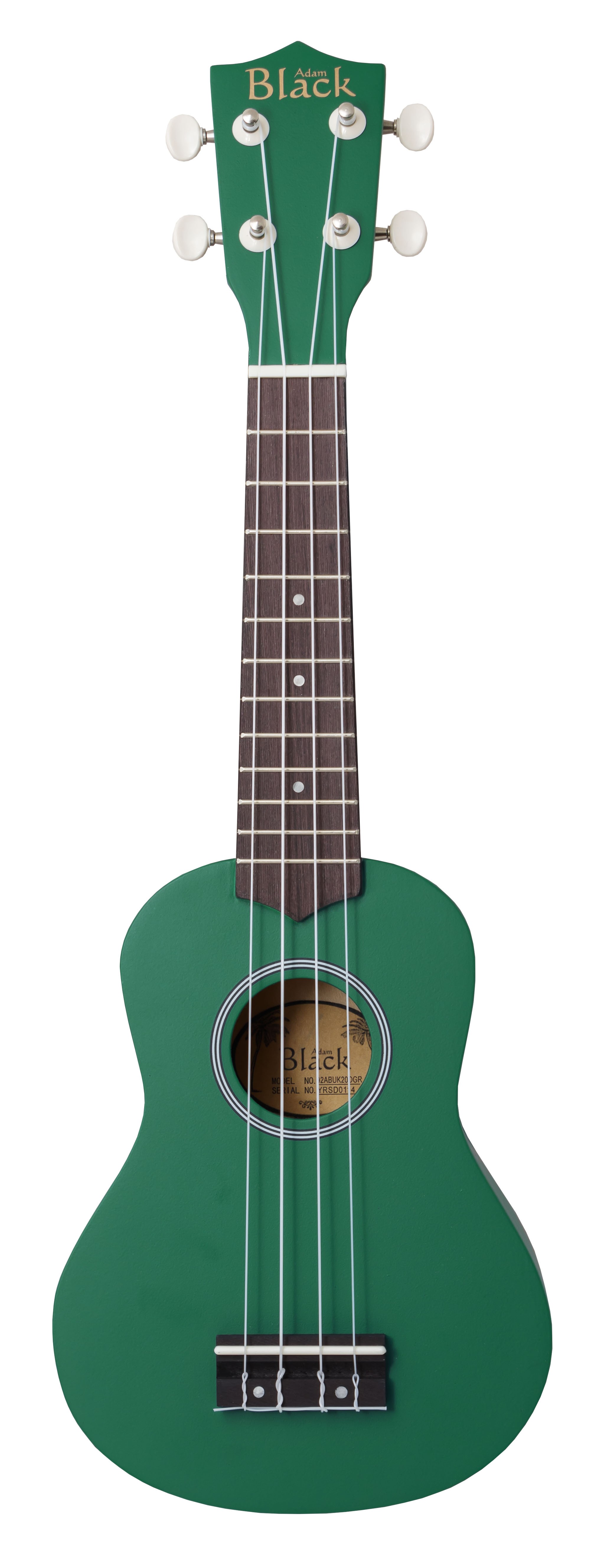 Adam Black ABUK20 Soprano Ukulele - Green
