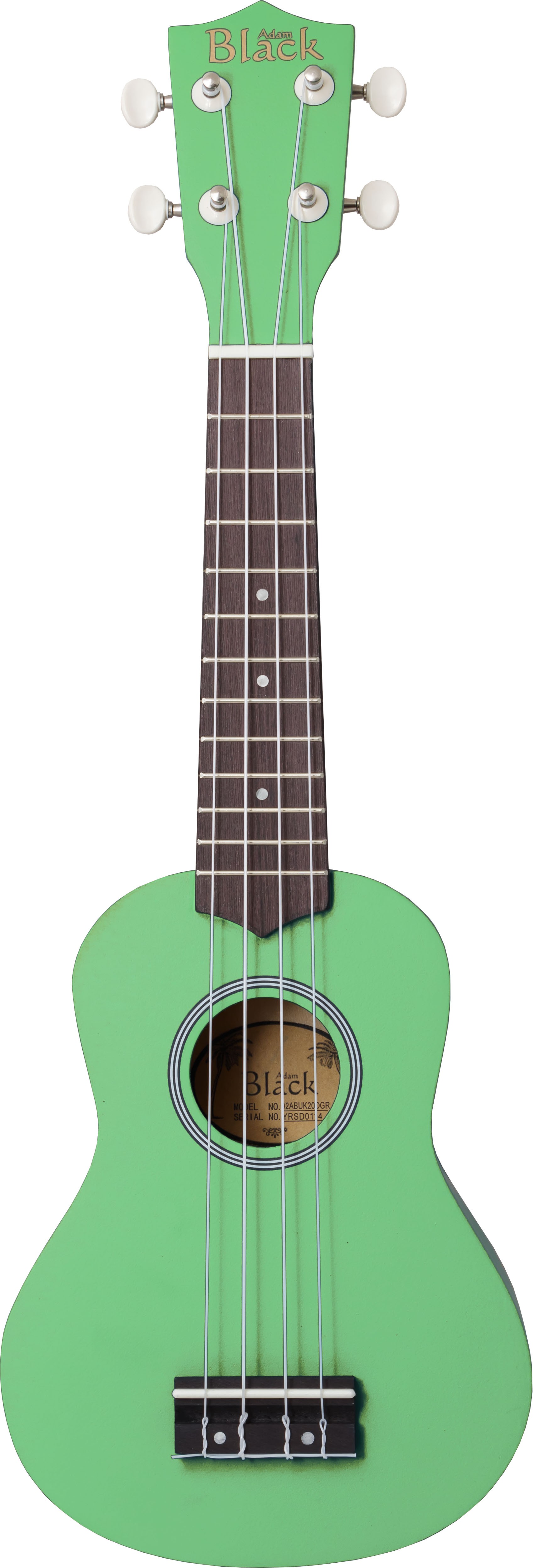 Adam Black ABUK20 Soprano Ukulele - Light Green