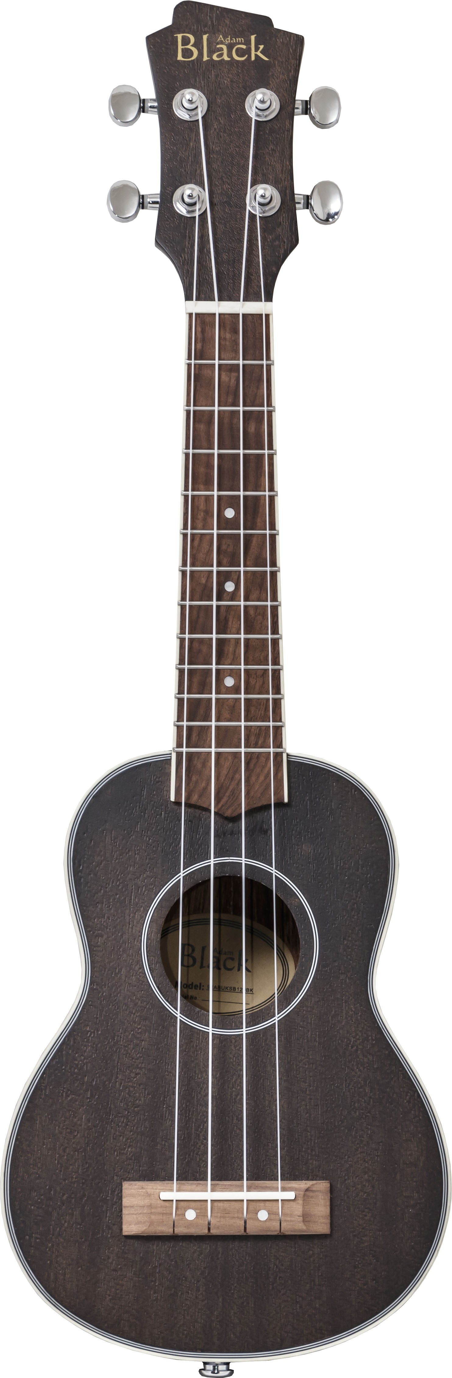 Adam Black SB120 Electro Soprano Ukulele - Black