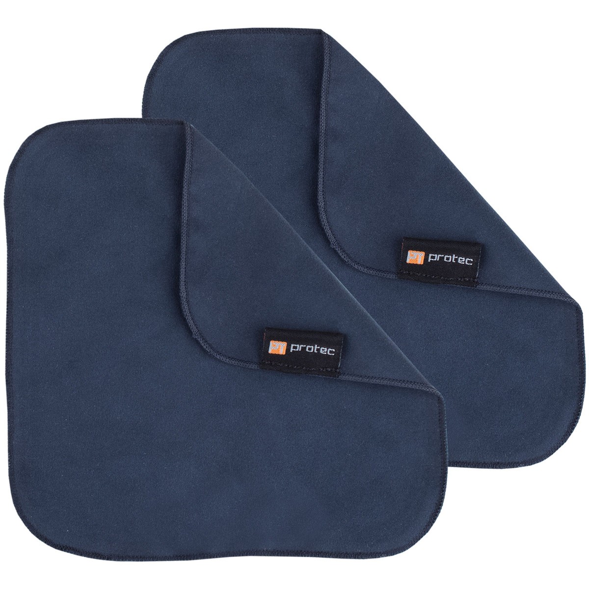 Protec 7x7" Microfibre Cleaning Cloths - Pair (A115)