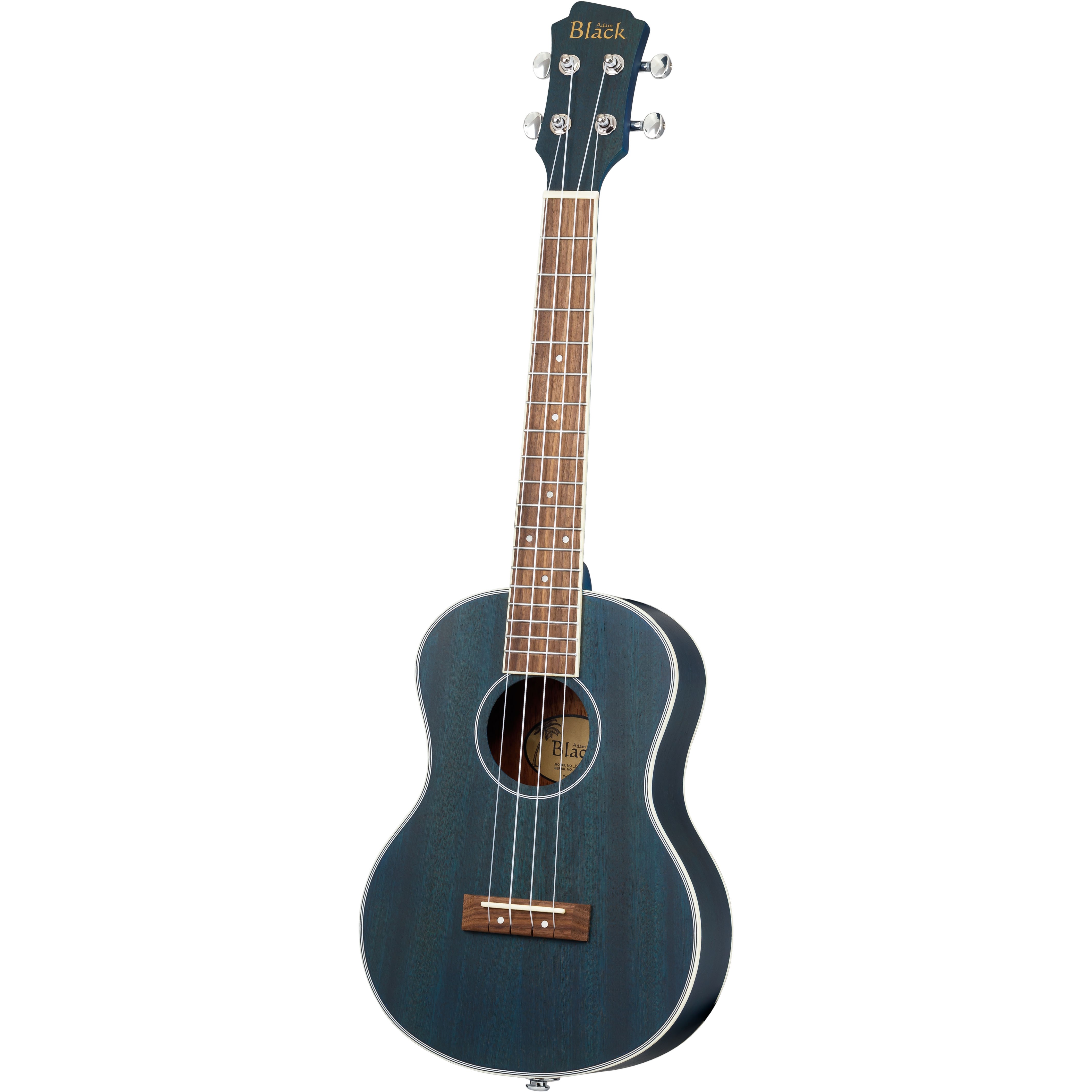 Adam Black TB120 Electro Tenor Ukulele - Trans Blue