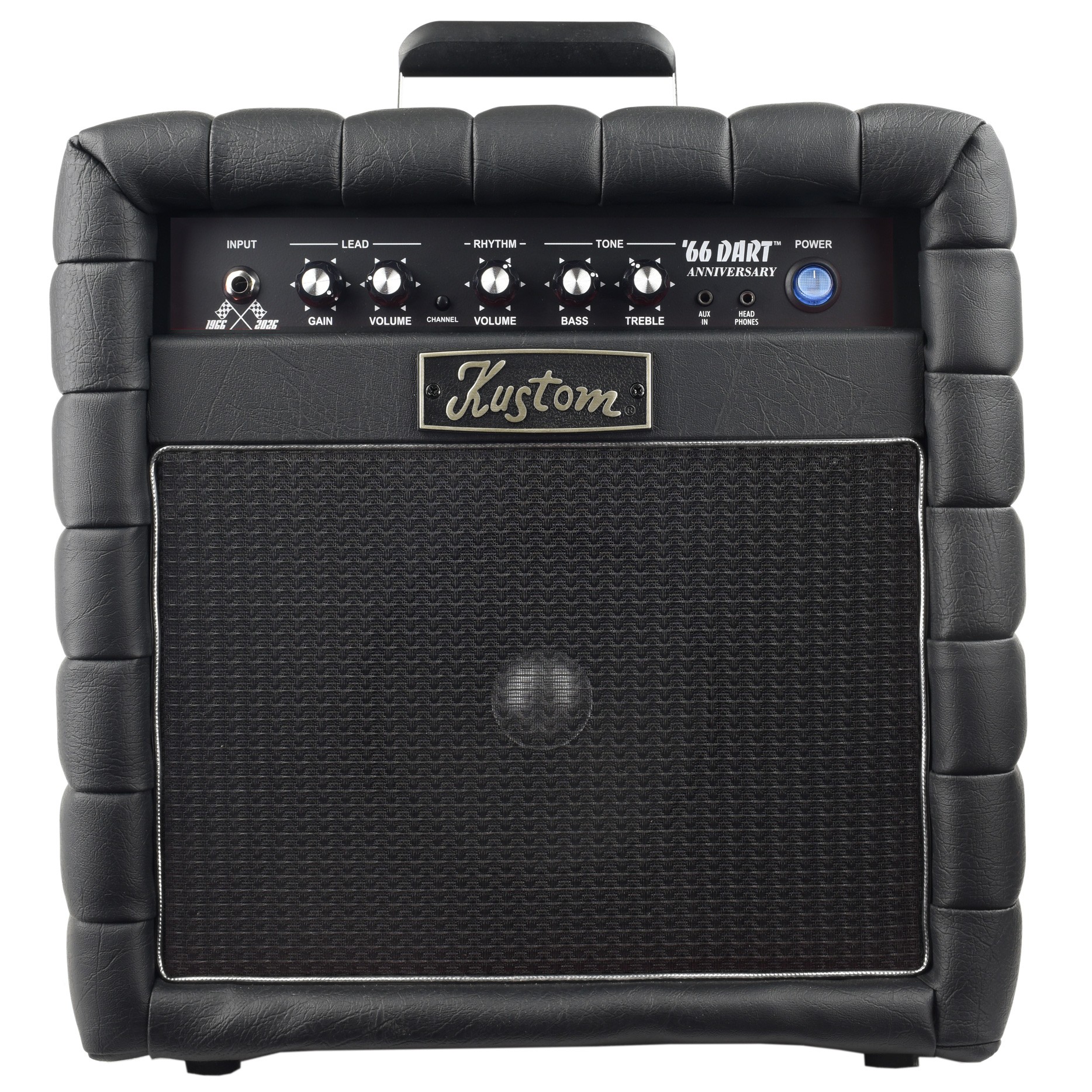 Kustom '66 Dart - 10 Watt Electric Guitar Combo Amplifier - Black Tuck & Roll