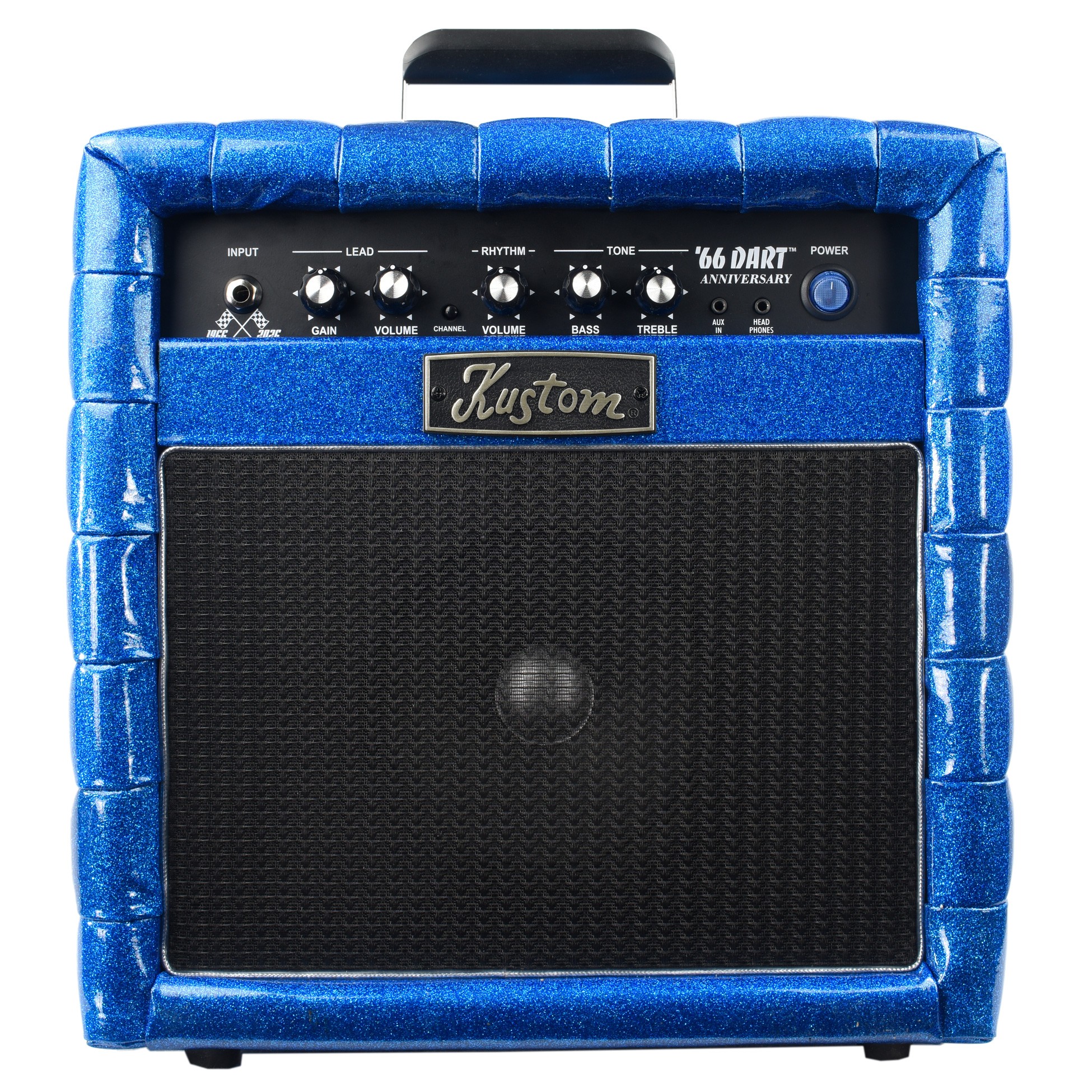 Kustom '66 Dart - 10 Watt Electric Guitar Combo Amplifier - Blue Tuck & Roll
