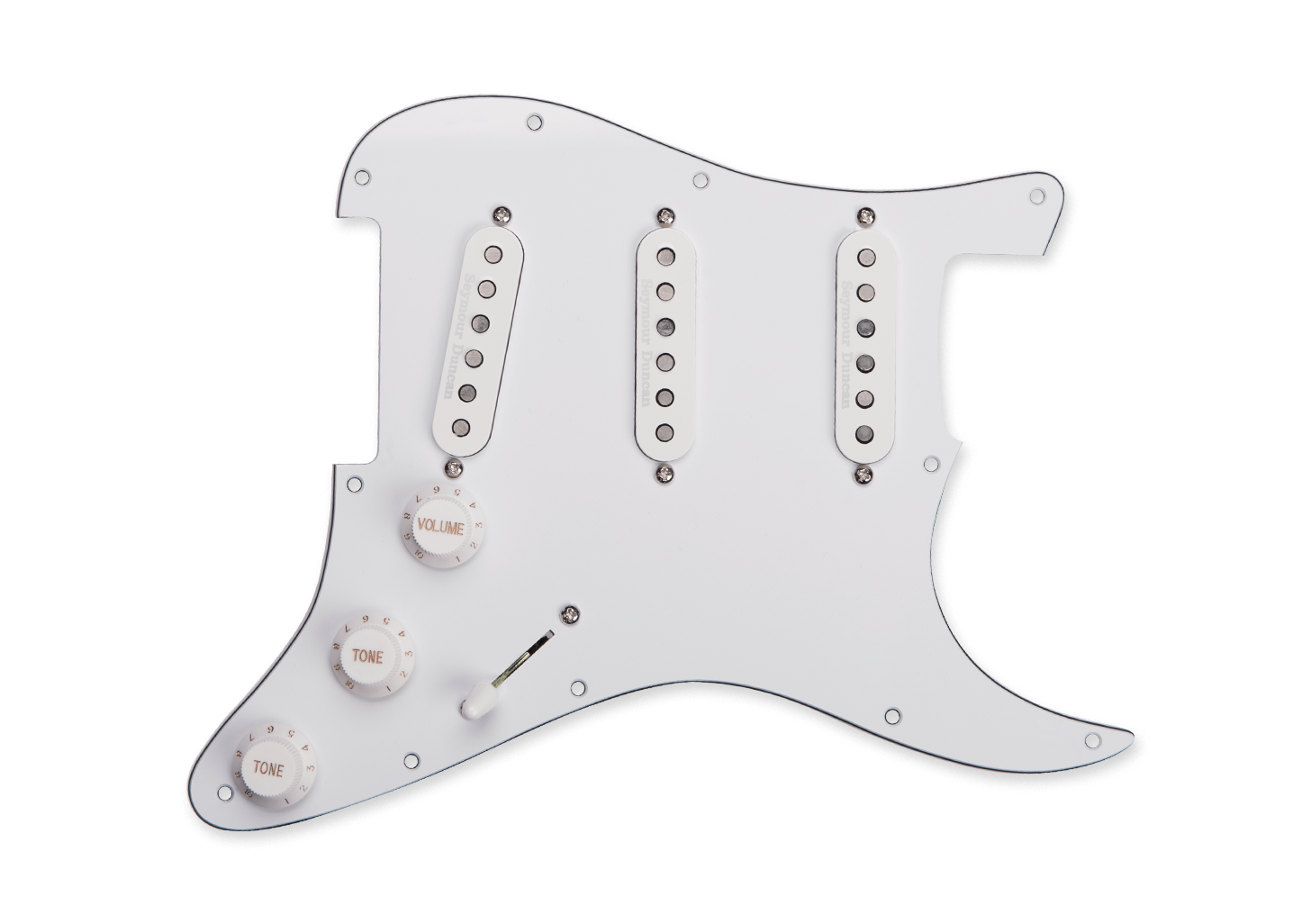 Seymour Duncan California 50's Loaded Pickguard - White