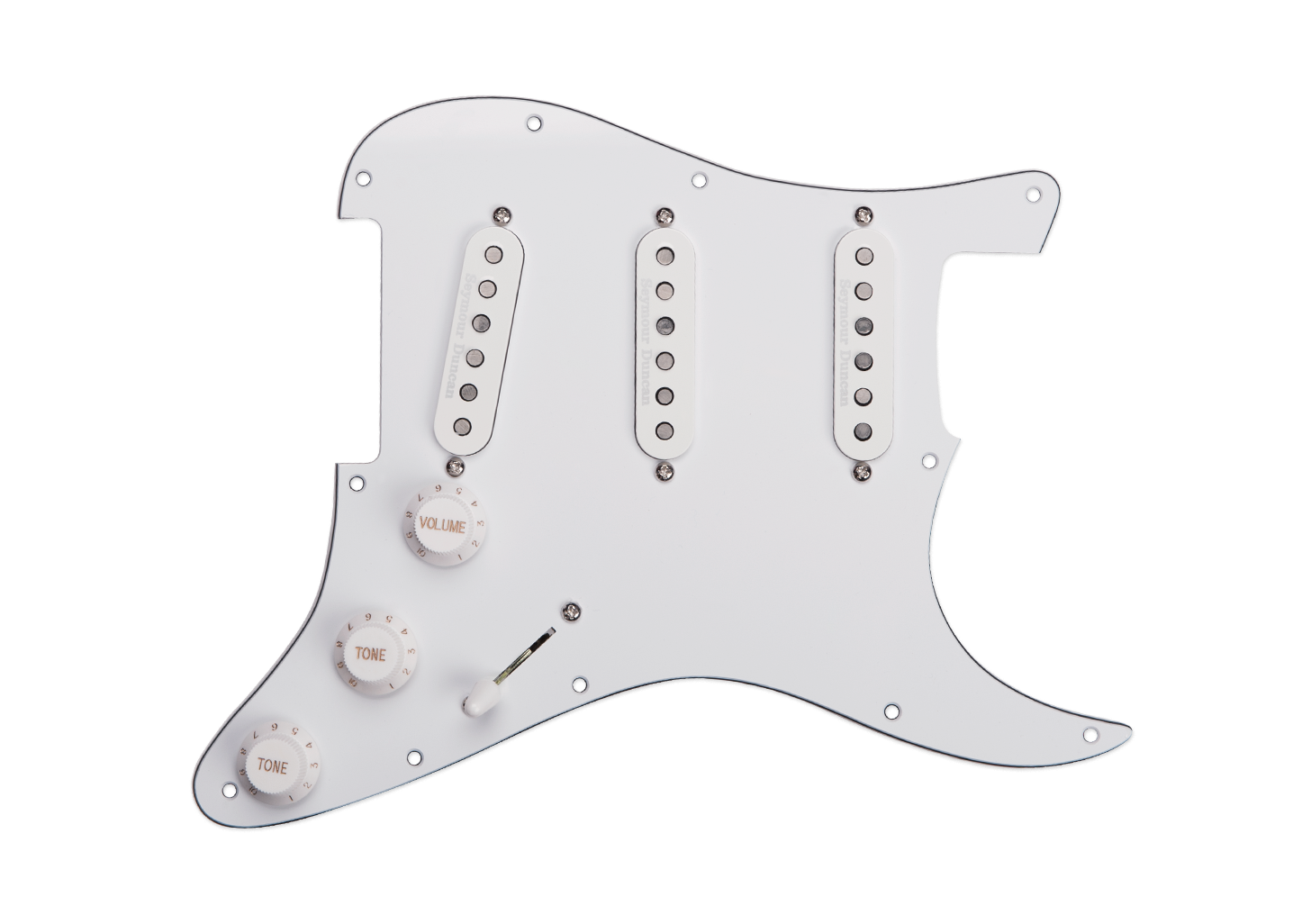 Seymour Duncan Classic Loaded Pickguard - White