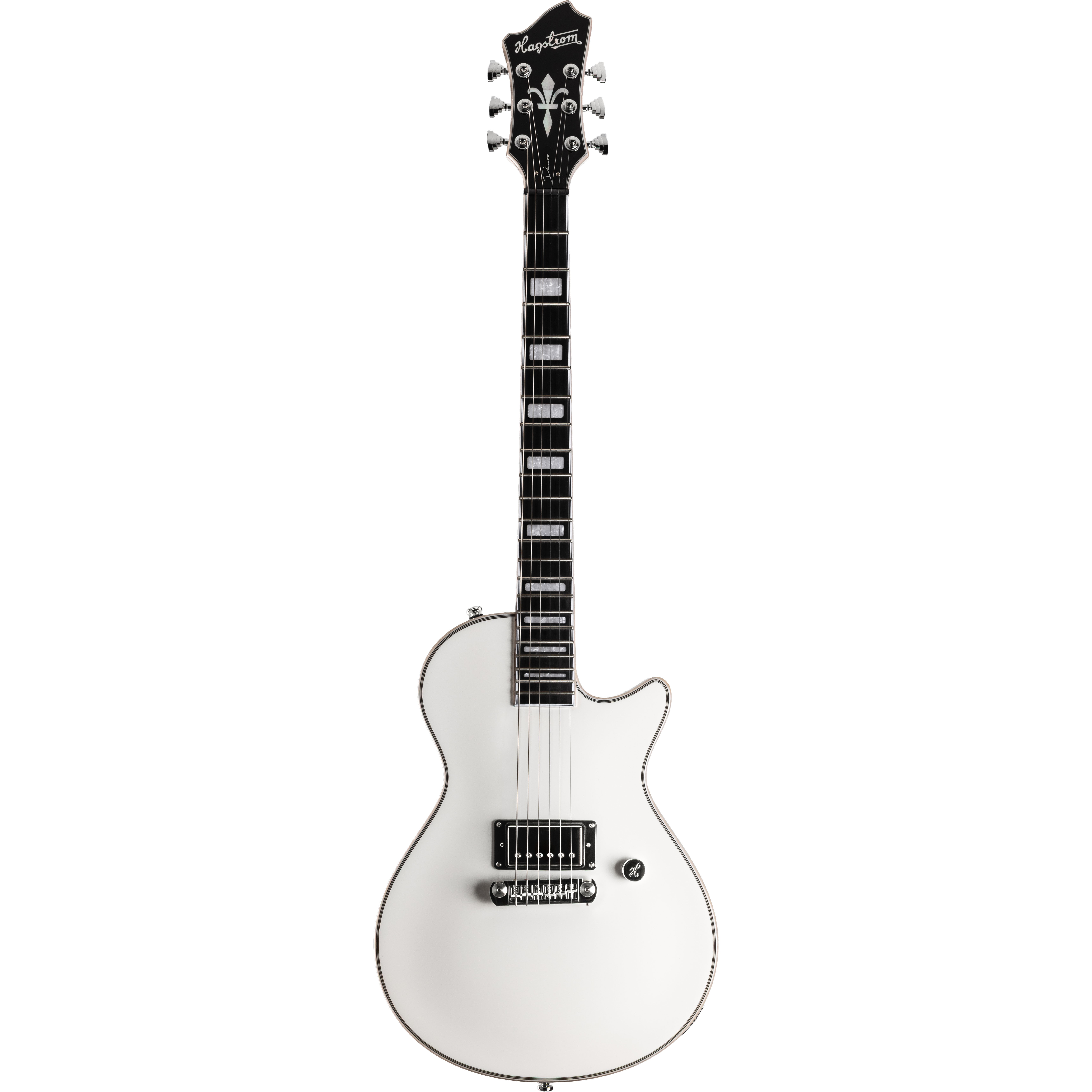Hagstrom Danko Jones Signature Ultra Max - White