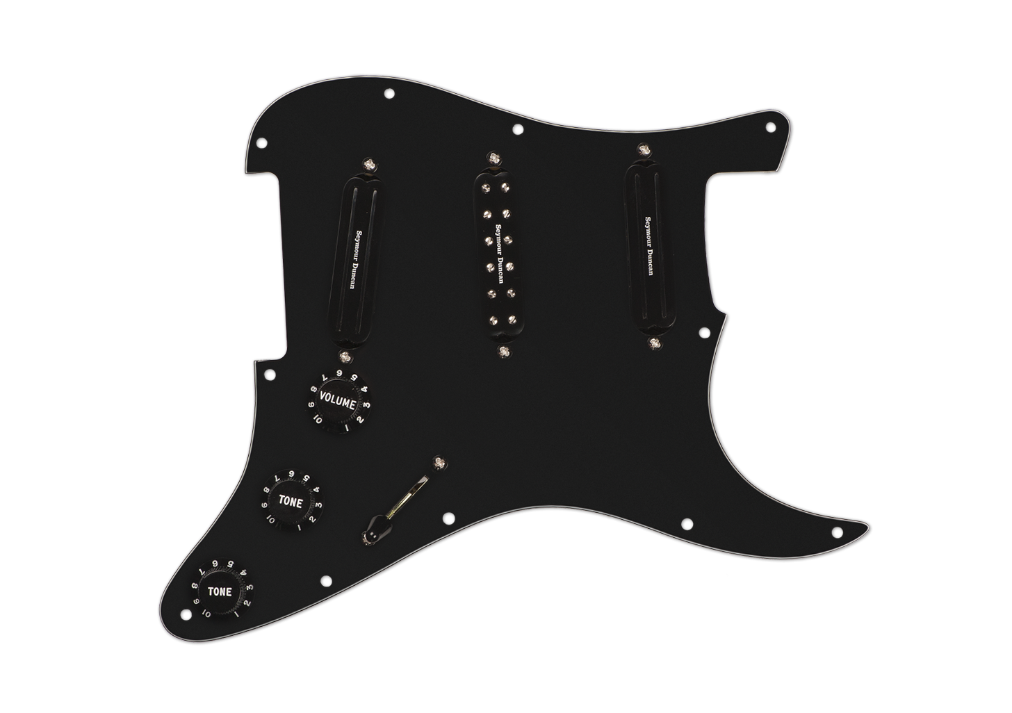Seymour Duncan Dave Murray Loaded Pickguard - Black