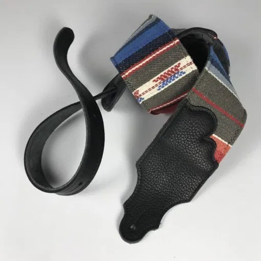 Franklin 3" Saddle Blanket Guitar Strap - Black