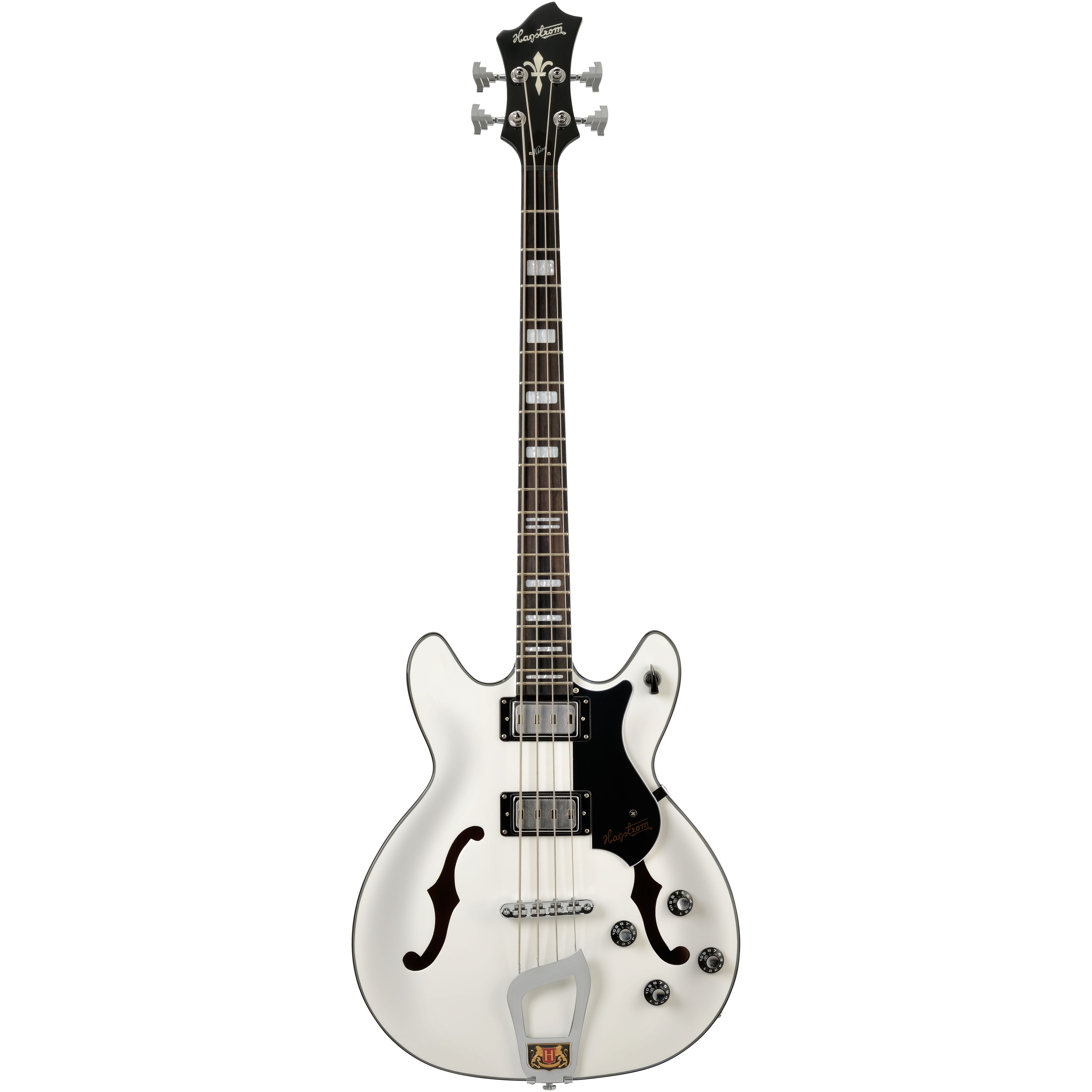 Hagstrom Viking Bass - White