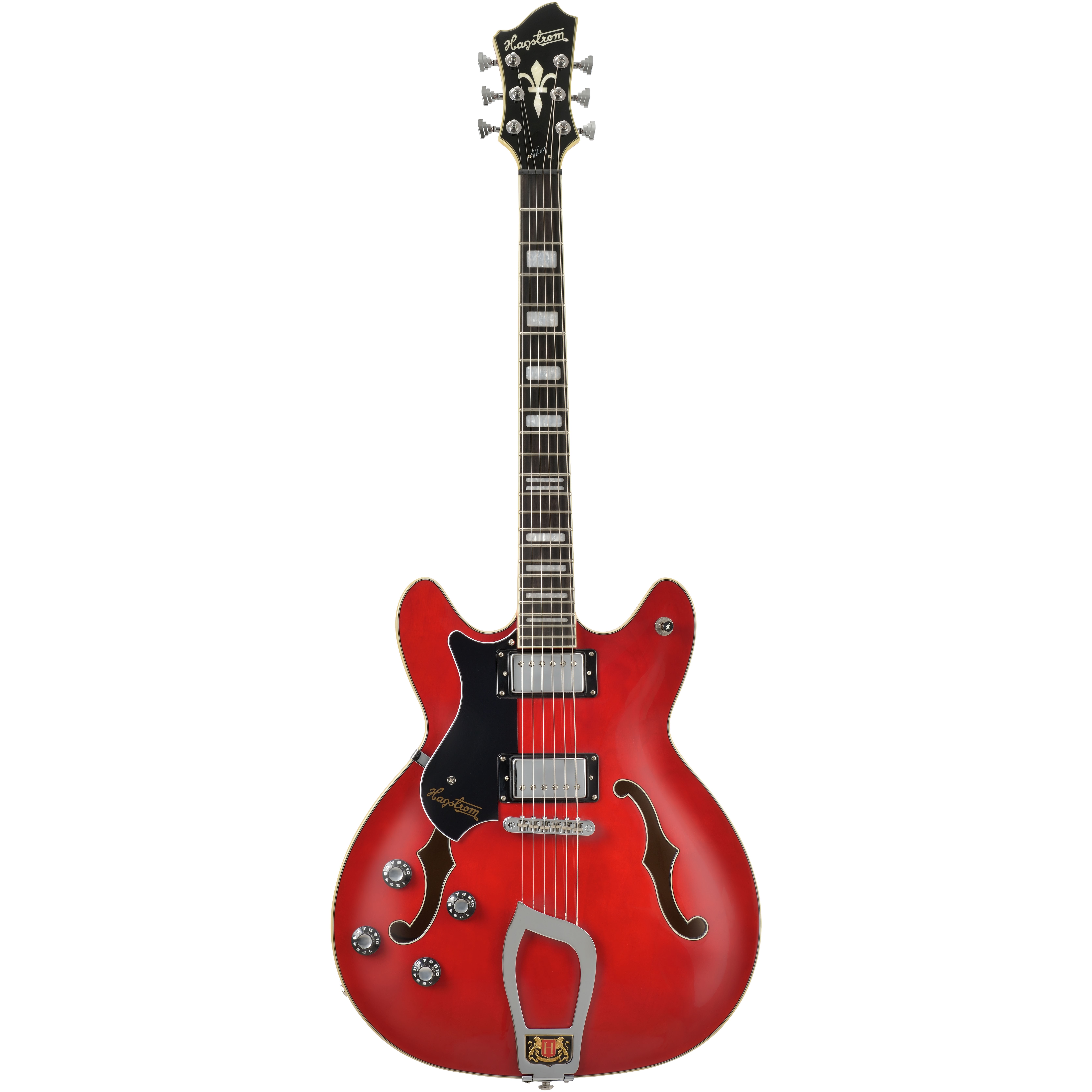 Hagstrom Viking - Wild Cherry Transparent Left Hand