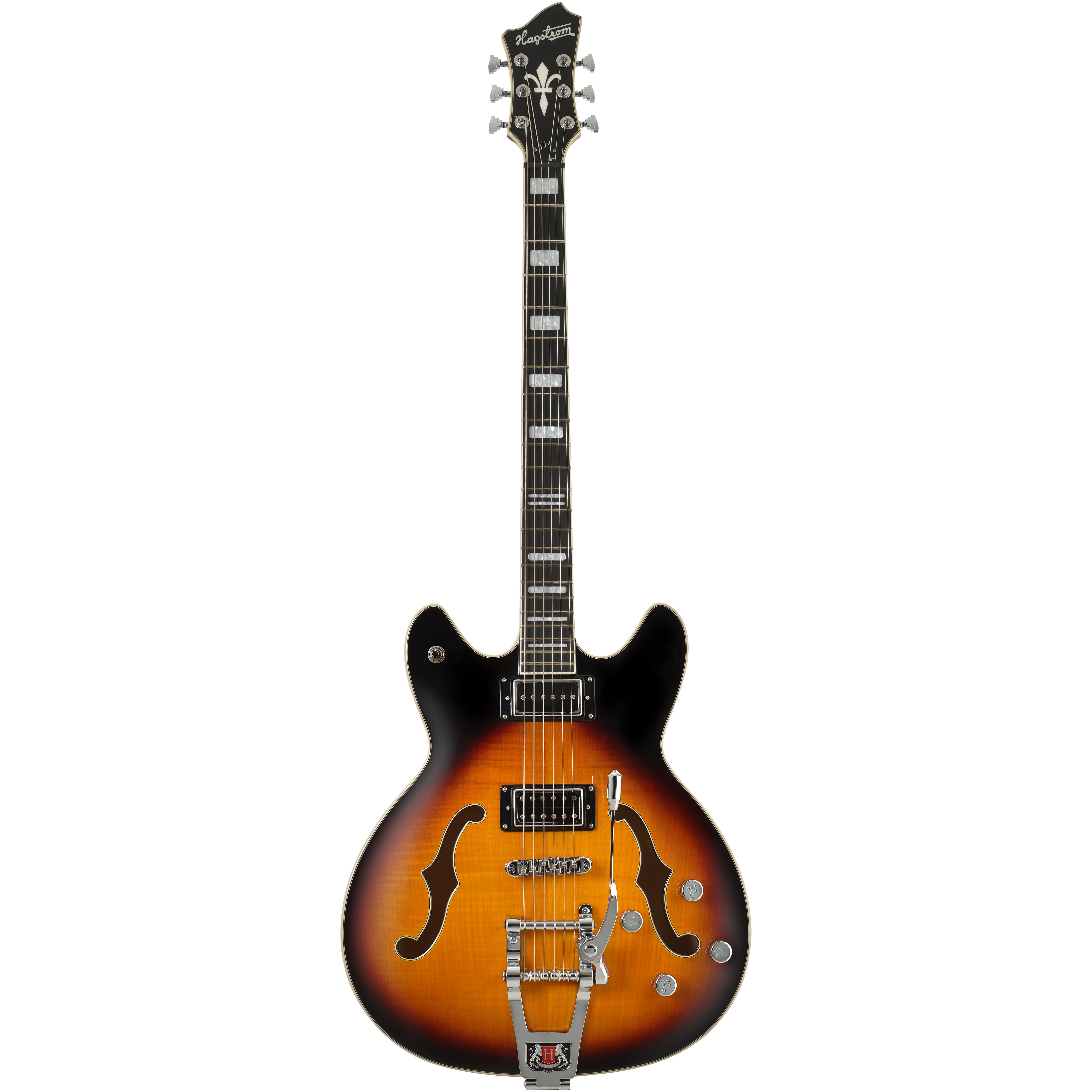 Hagstrom Tremar Viking Baritone DLX - Tobacco Sunburst - NEW