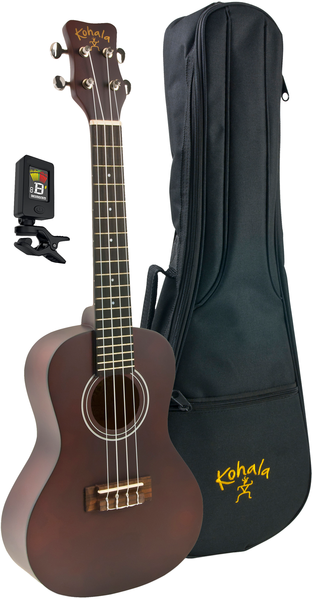 Kohala Player's Pack PP-C Concert Ukulele with Bag & Tuner