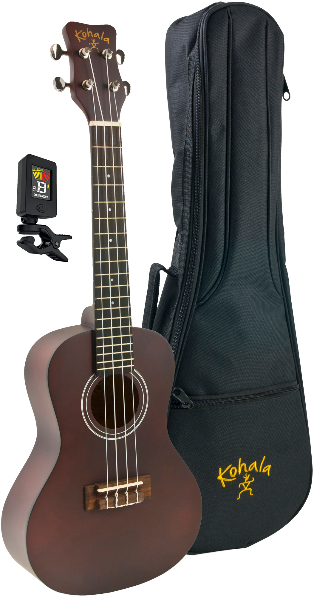 Kohala Player's Pack PP-S Soprano Ukulele with Bag & Tuner