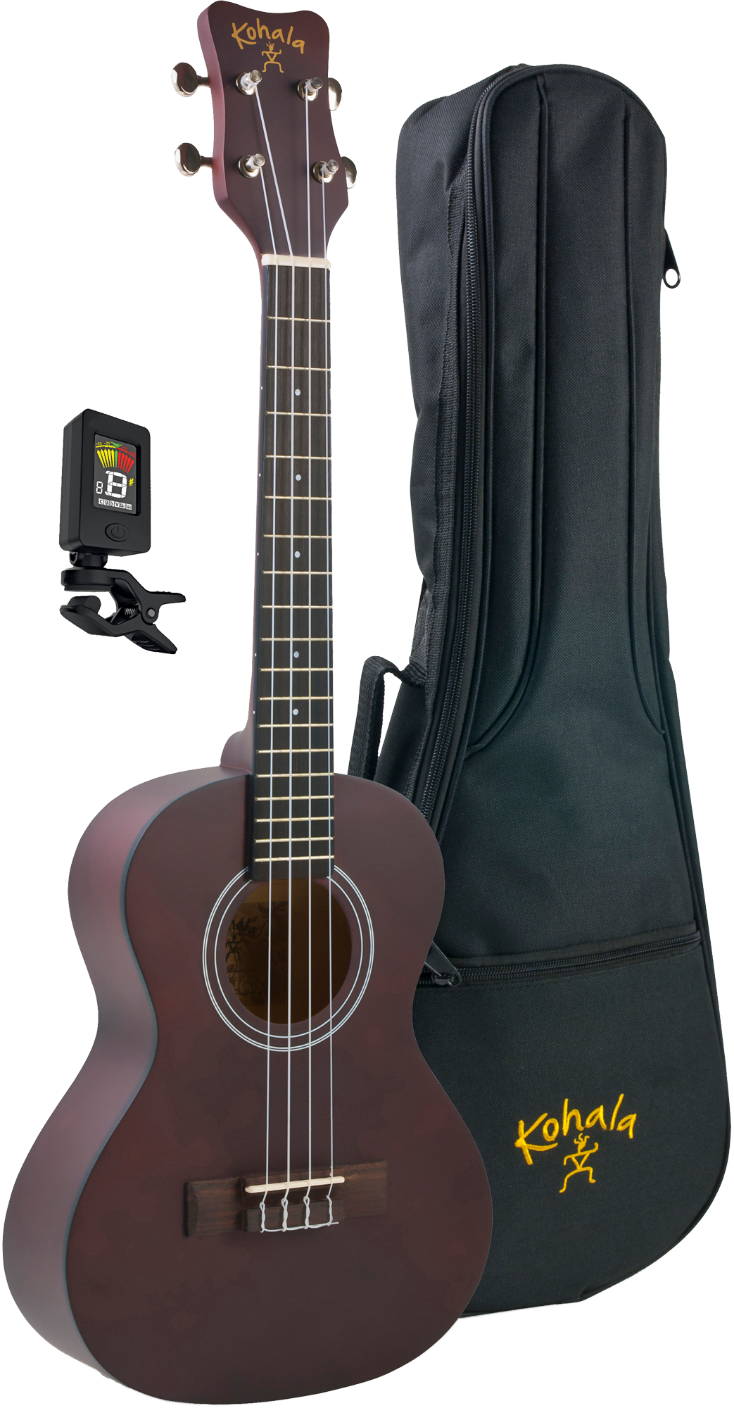 Kohala Player's Pack PP-T Tenor Ukulele with Bag & Tuner