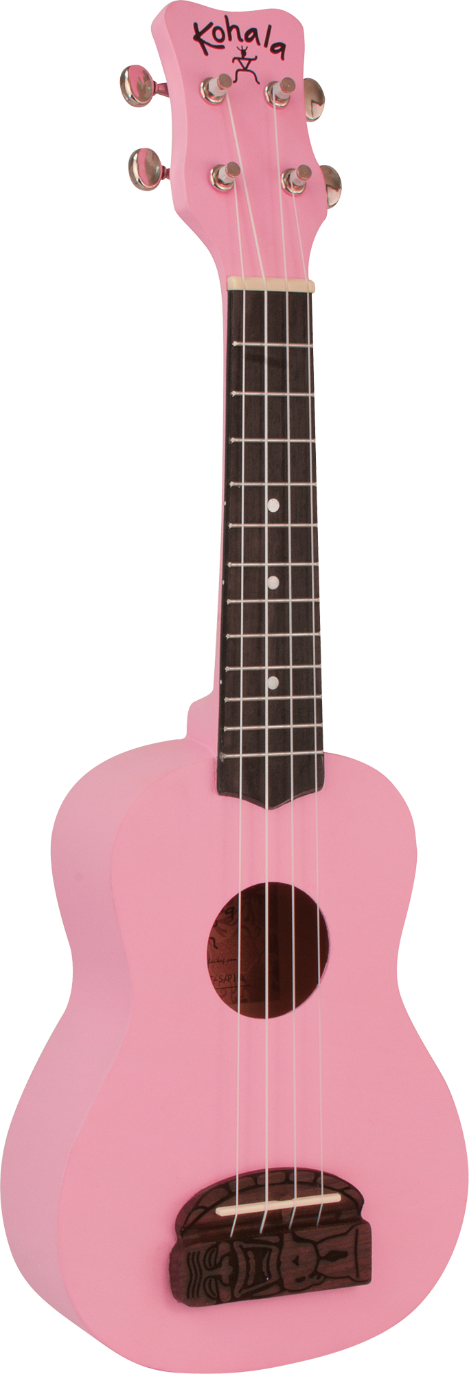 Kohala Tiki KT-SPI Pink Soprano Ukulele 