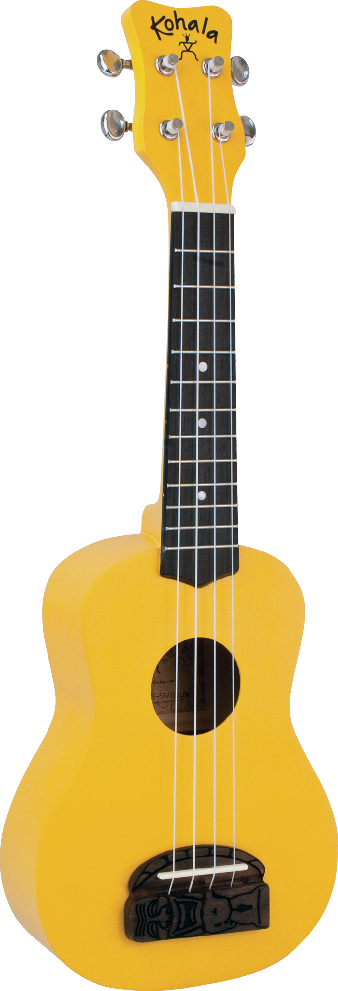 Kohala Tiki KT-SYE Yellow Soprano Ukulele